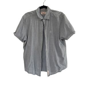 Original Penguin Heritage Fit Linen Cotton Shirt – Men’s Medium